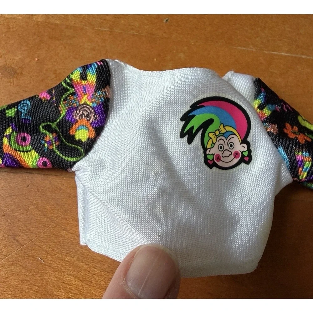 Barbie Vintage 80s Clothes Troll Outfit Leggings Shirt Treasure Trolls